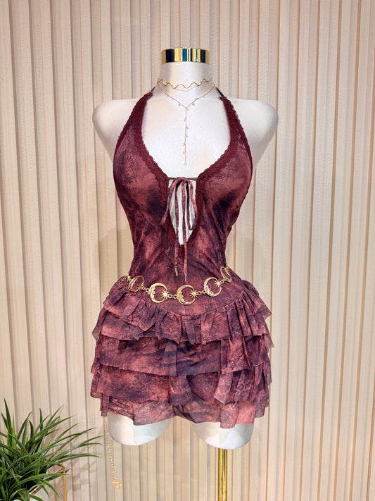 Wine Snake Romper