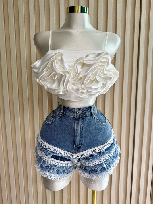 Denim short