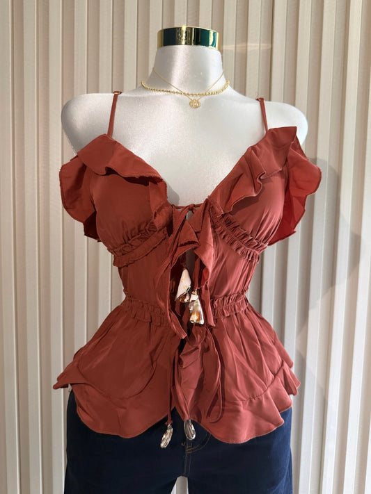 Rust Blouse