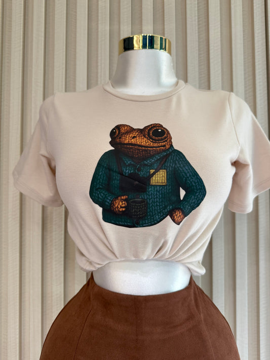 Crochet Frog • Crop top