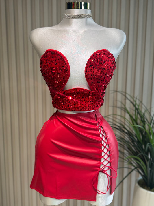 Red Skirt