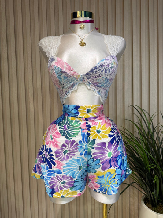 Blue Romper