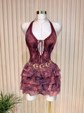 Wine Snake Romper