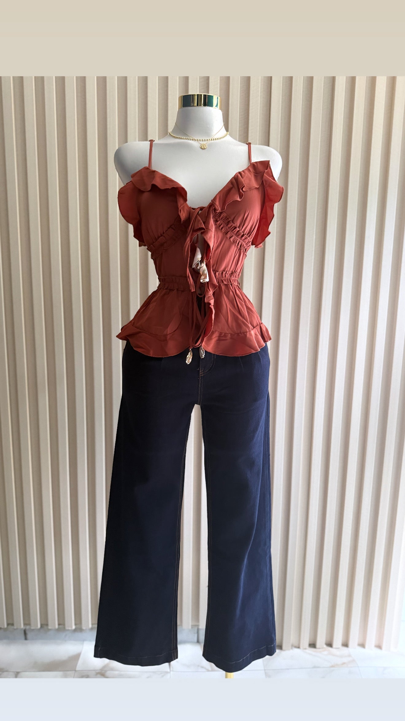 Rust Blouse