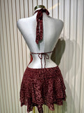 Wine animal Romper