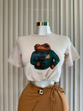 Frog crop top