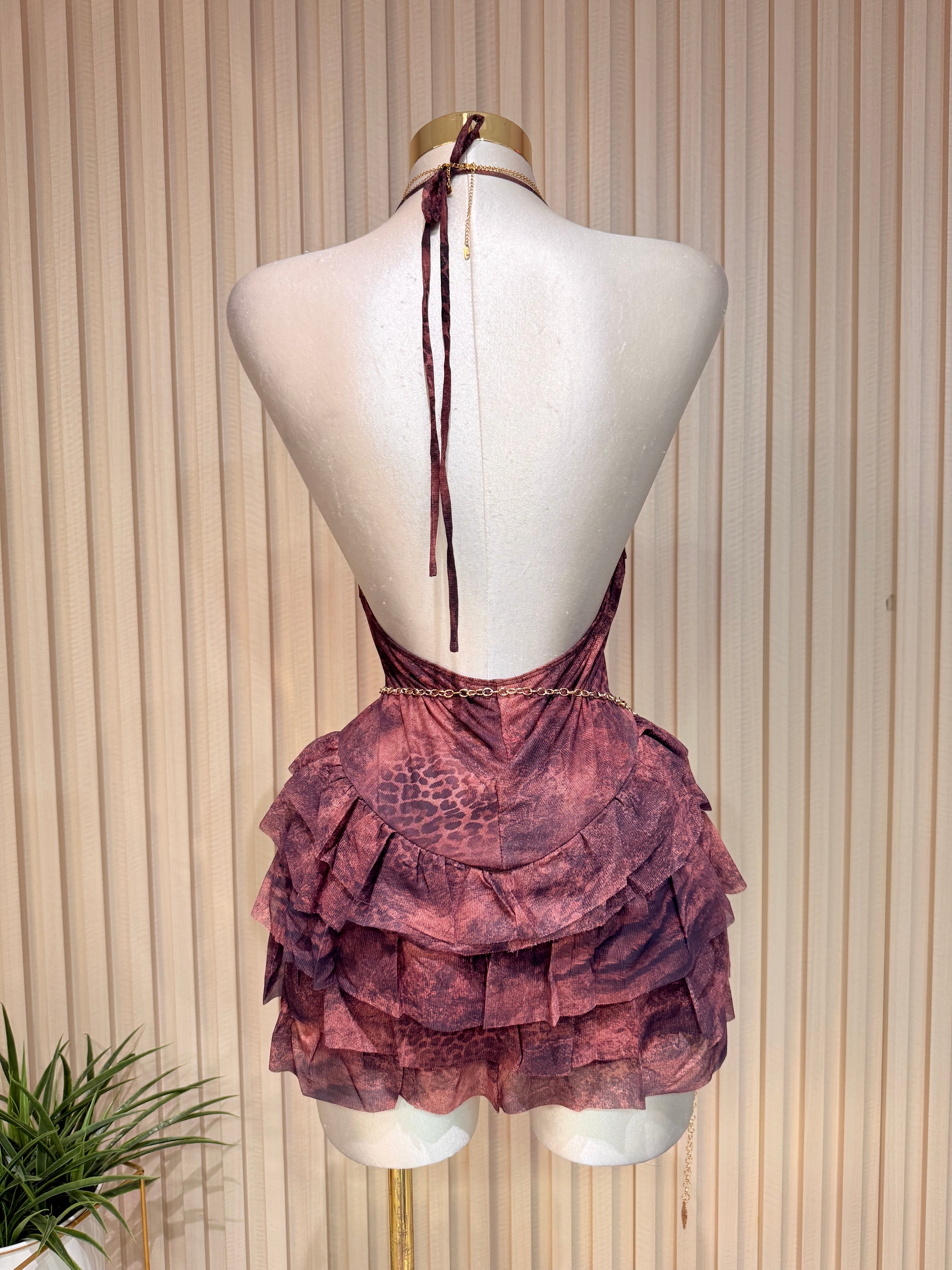 Wine Snake Romper