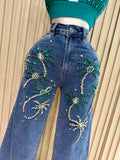 Palm Denim (spandex)