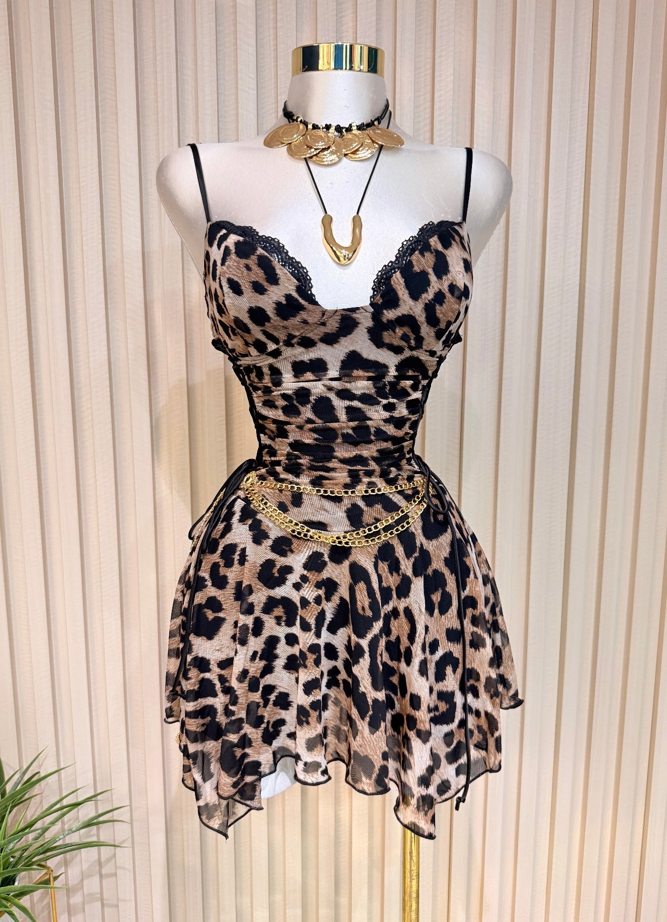 Animal Print Dress