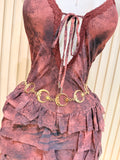 Wine Snake Romper