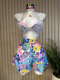 Blue Romper